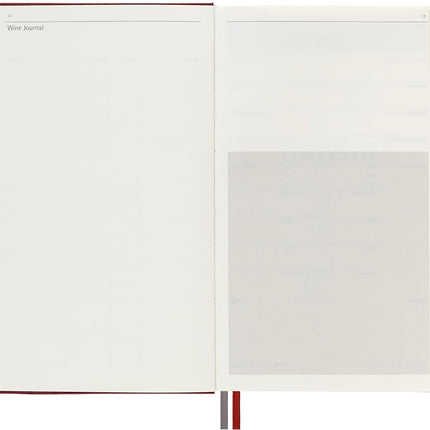 Moleskine - Wine Journal, Theme Notebook - Hardcover Notebook to Collect and Organise Your Wine - Large Size 13 x 21 cm - 400 Pages