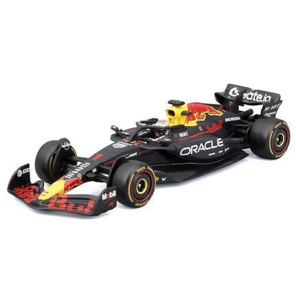 Bburago Red Bull Racing RB21 2025#1 Max Verstappen Diecast Model Car 1:43 with Display Case and Base Official F1 Red Bull Replica Officially Licensed, Recommended Age 14+ Years