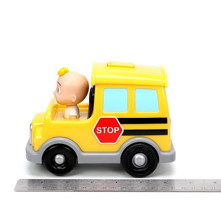 Jada Toys Cocomelon Autobús Escolar de 7.5" RC, Carro a Control Remoto, Juguetes para Niños