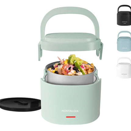 Nostalgia Portable 20-Ounce Electric Heated Lunch 