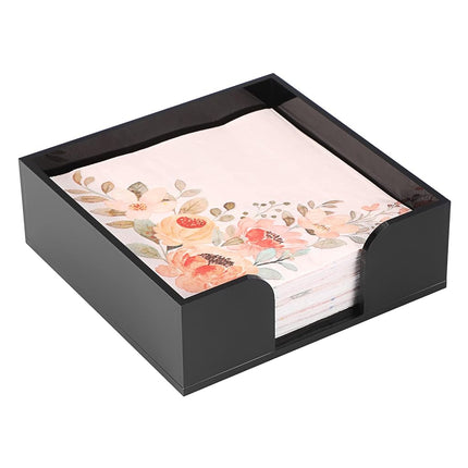 Sumnacon Square Acrylic Napkin Holder - Stylish Bl