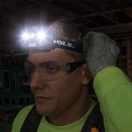 Klein+Tools++400+lumens+Black++LED++Head+Lamp