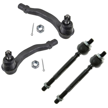 TRQ Front Tie Rod Set Compatible with 1997-2001 Ho