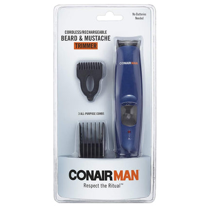 Conair All-in-one beard and mustache trimmer, 1 Count