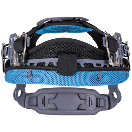 Klein Carbon Fiber Full Brim Hard Hat w/Headlamp, Titan
