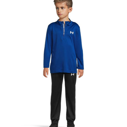 Under Armour Boy's Ua Unstoppable Knit Fz Set Children's Clothing, Royal Tech Quarterzip, 18M US