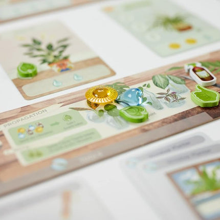 Buffalo Games Planted Nature Board Game: Strategy for All Ages, 4 Players, Ages 13+
