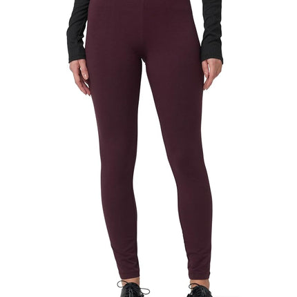 HUE Women's Ultra Leggings with Wide Waistband, Fu