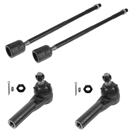 TRQ Front Tie Rod Set Compatible with 1995-2003 Fo