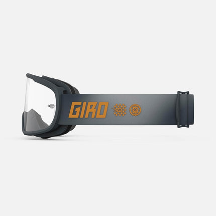 Giro Tempo MTB Goggle for Dirt Biking - Dark Shark/Dune - Clear Lens