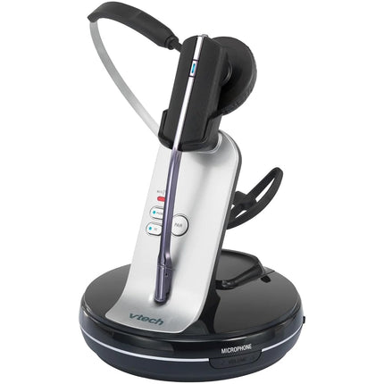 Auriculares inalámbricos DECT convertibles de oficina VTech VH6210, compatibles con softphone, para teléfonos fijos de empresas