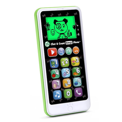 LeapFrog (White) Chat and Count Emoji Phone, White