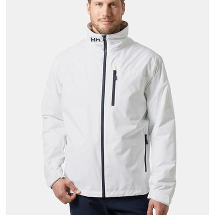 Helly Hansen Men's Crew Midlayer Jacket, White 2.0, 3XL