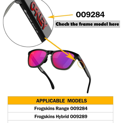 Anti Slip Nose Pads Replacement for Oakley Frogskins Range OO9284 OO9284A/Frogskins Hybrid OO9289 Sunglasses Frame, Silicone Soft Nose Pieces - 2 Pairs Grey Regular Size