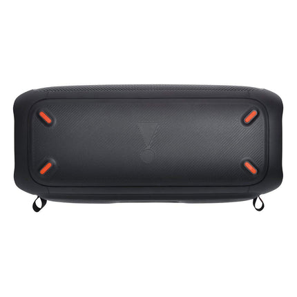 JBL PartyBox On-The-Go - A Portable Karaoke Party Speaker with Wireless Microphone, 100W Power Output, IPX4 splashproof, 6 Playtime Hours, Shoulder Strap and Wireless 2 Party Speakers Pairing (Black)