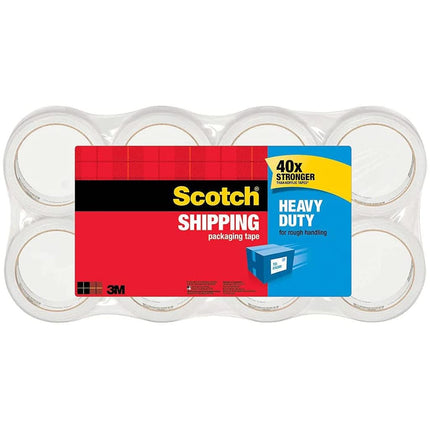Scotch Heavy Duty Shipping Packaging Tape, 1.88 In