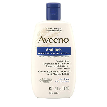 Aveeno Anti-Itch Lotion 4 Oz (3 Pack)