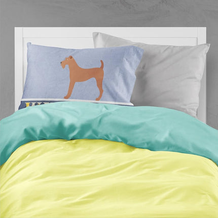 Caroline's Treasures Irish Terrier Welcome Pillowcase, Multicolor, Standard