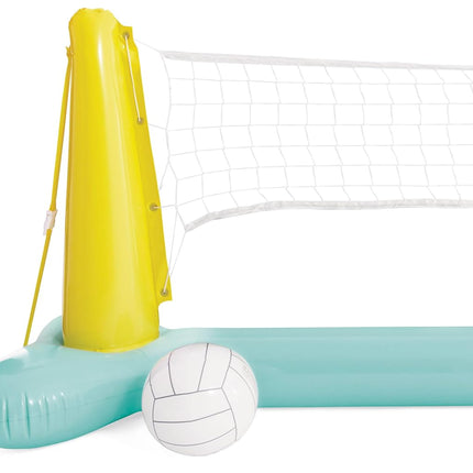 Intex Pool Volleyball Game Set 239cm x 64cm x 91cm, Inflatable Pool Net with Volleyball, Kids Water Game for Garden Pool Fun Ages 6+