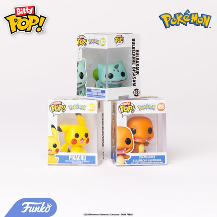 Pokemon - Pikachu Bitty Pop! 4PK
