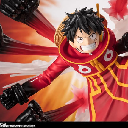 TAMASHII NATIONS - One Piece - [Extra Battle] Monkey D. Luffy -Gum-Gum Hawk Gatling- FiguartsZERO Collectible Figure