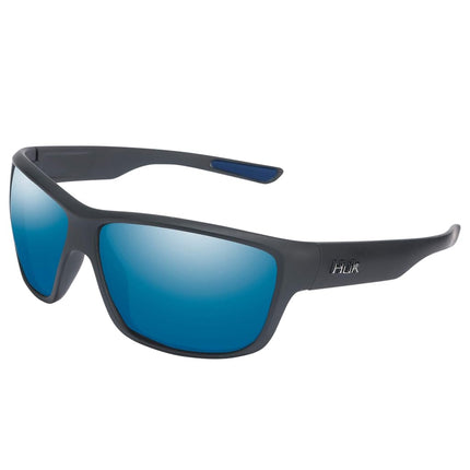 Lunettes de soleil polarisées à monture complète HUK Fishing avec résistance aux rayures et protection UV