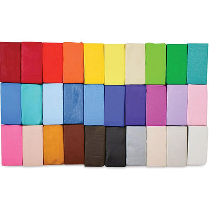 Sculpey SCULPEY III Set - Sampler - 30 Pack Polymer Clay Sampler Set, Multi, Single Pack, 30 Pieces