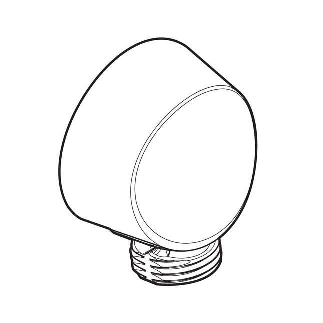Moen A725WR Collection Round Drop Ell Handheld Sho