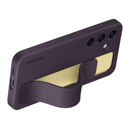 Samsung Galaxy Official S24 Standing Grip Case, Dark Violet