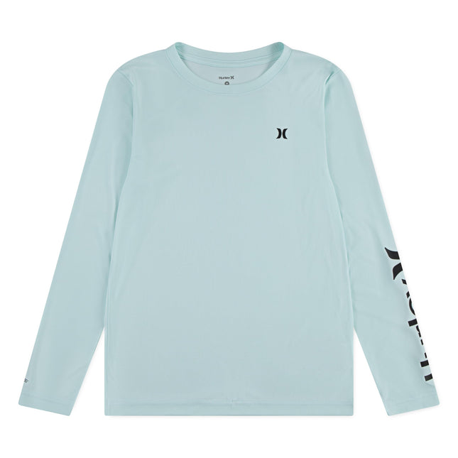 Hurley Boys Long Sleeve UPF 50+ Rash Guard Swim Sh