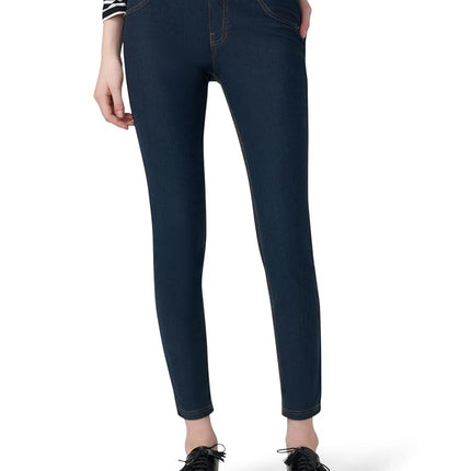 HUE Women's Essential Denim Leggings, Deep Indigo 