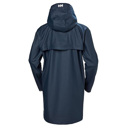 Helly Hansen Women's W Moss Rain Coat, Navy, M