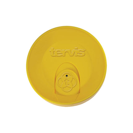 Tervis Travel Lid Made in USA Double Walled Insulated Tumbler Travel Cup Keeps Drinks Cold & Hot, Fits 16oz Tumblers, Yellow