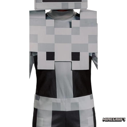 Disguise Minecraft Skeleton Costume for Kids, Official Minecraft License Skeleton Kids Fancy Dress for Boys, Ideal for Imaginative Play and Fancy Dress, For 10-12 Years