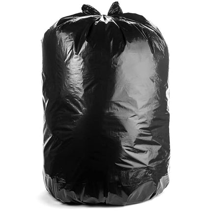 Ultrasac 55-60 Gallon 6.0 MIL Black Heavy Duty Tra