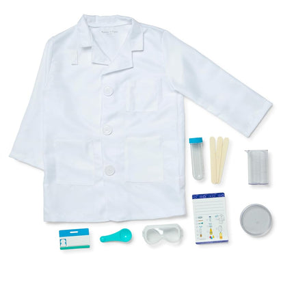 Melissa & Doug Scientist Role Play Costume Set,