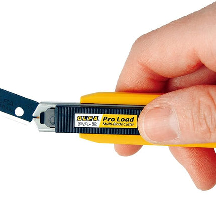 OLFA 9mm Precision Utility Knife (PA-2) - Multi-Purpose Retractable Precision Knife w/Snap-Off Blades & Auto Blade Loader, Replacement Blades: Any OLFA 9mm Blade