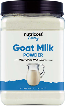Nutricost Goat Milk Powder, 0.9 kg, Flavourless, G