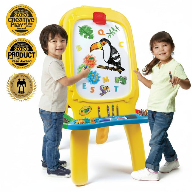 Crayola Caballete Magnético de Doble Cara Deluxe (Exclusiva de Amazon)