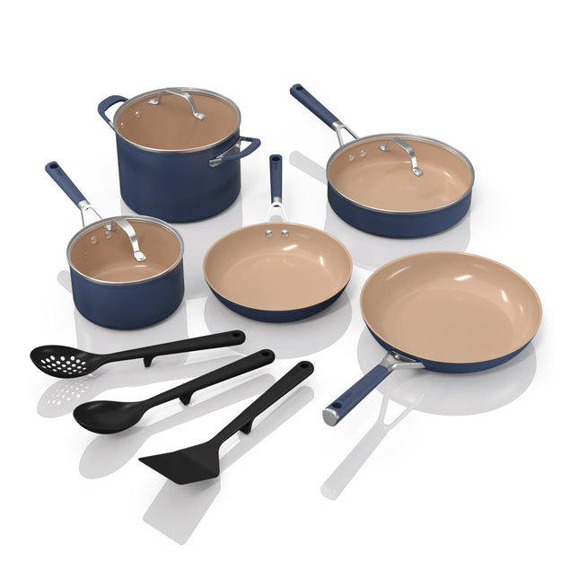 Ninja CW49011 Extended Life Ceramic 11-Piece Cookw