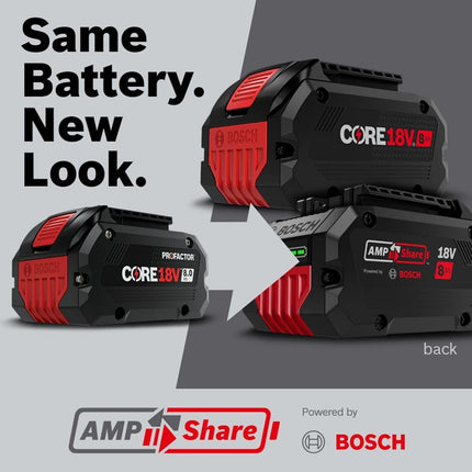 BOSCH GBA18V80 CORE18V 8.0 Ah Performance Battery