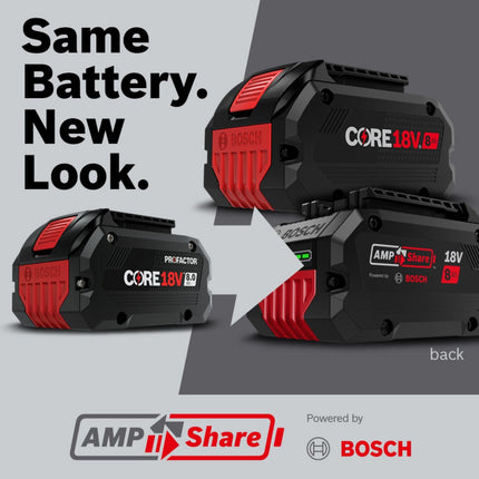 BOSCH GBA18V80 CORE18V 8.0 Ah Performance Battery