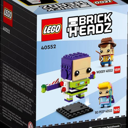LEGO 40552 Brickheadz Toy Story Buzz Lightyear 158 Pieces Display Piece 10+