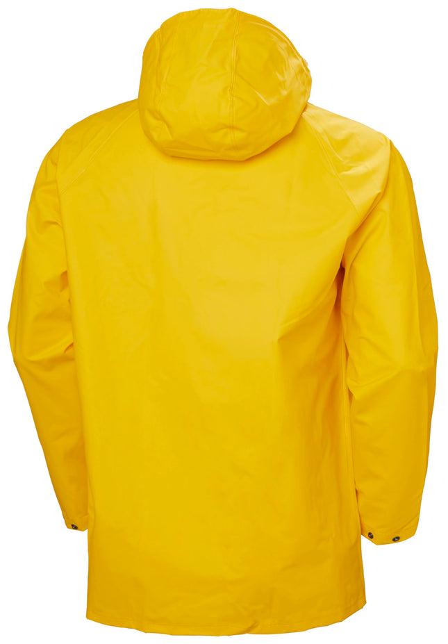 Helly Hansen Workwear Men's Mandal Waterproof Jacket, Dark Yellow, 5XL