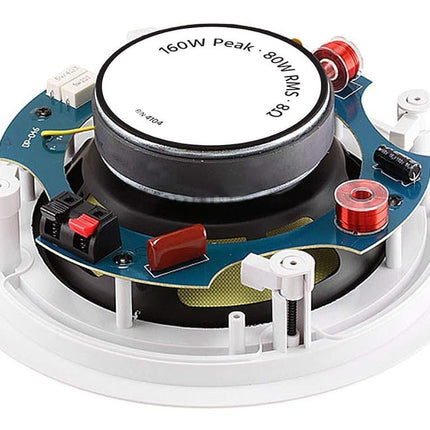 Monoprice Caliber In Ceiling Speakers 8 Inch Fiber 2-Way (pair) - 104104