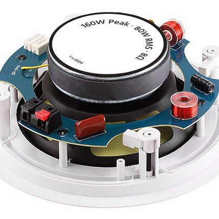 Monoprice Caliber In Ceiling Speakers 8 Inch Fiber 2-Way (pair) - 104104