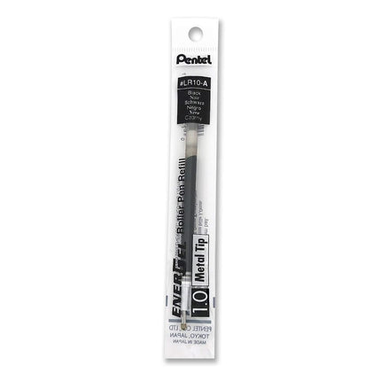 Pentel 1.0 mm Energel Refill - Black (Pack of 12 Refills)
