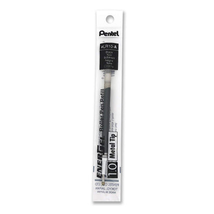 Pentel 1.0 mm Energel Refill - Black (Pack of 12 Refills)