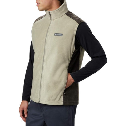 Columbia Men's Steens Mountain Vest Fleece, Tusk/Buffalo, 5X