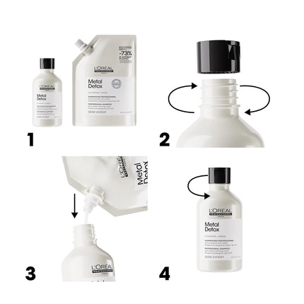 L'Oréal Professionnel Metal Detox Shampoo Refill 500ml
